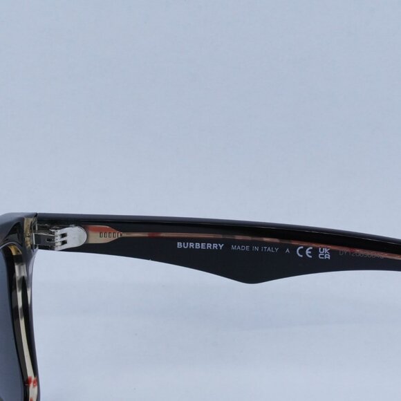 🕶️ New Burberry BE4434 412187 Sunglasses - Top Black On Vintage Check Frame - Picture 5 of 10